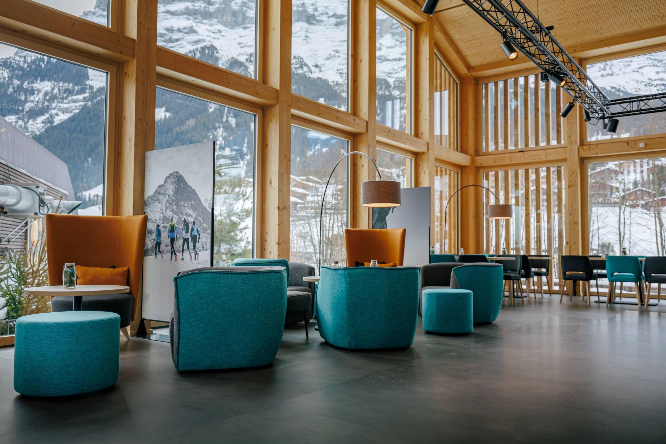 Möblierung Eiger Lodge | Planart Grindelwald @dariasofie_visuals