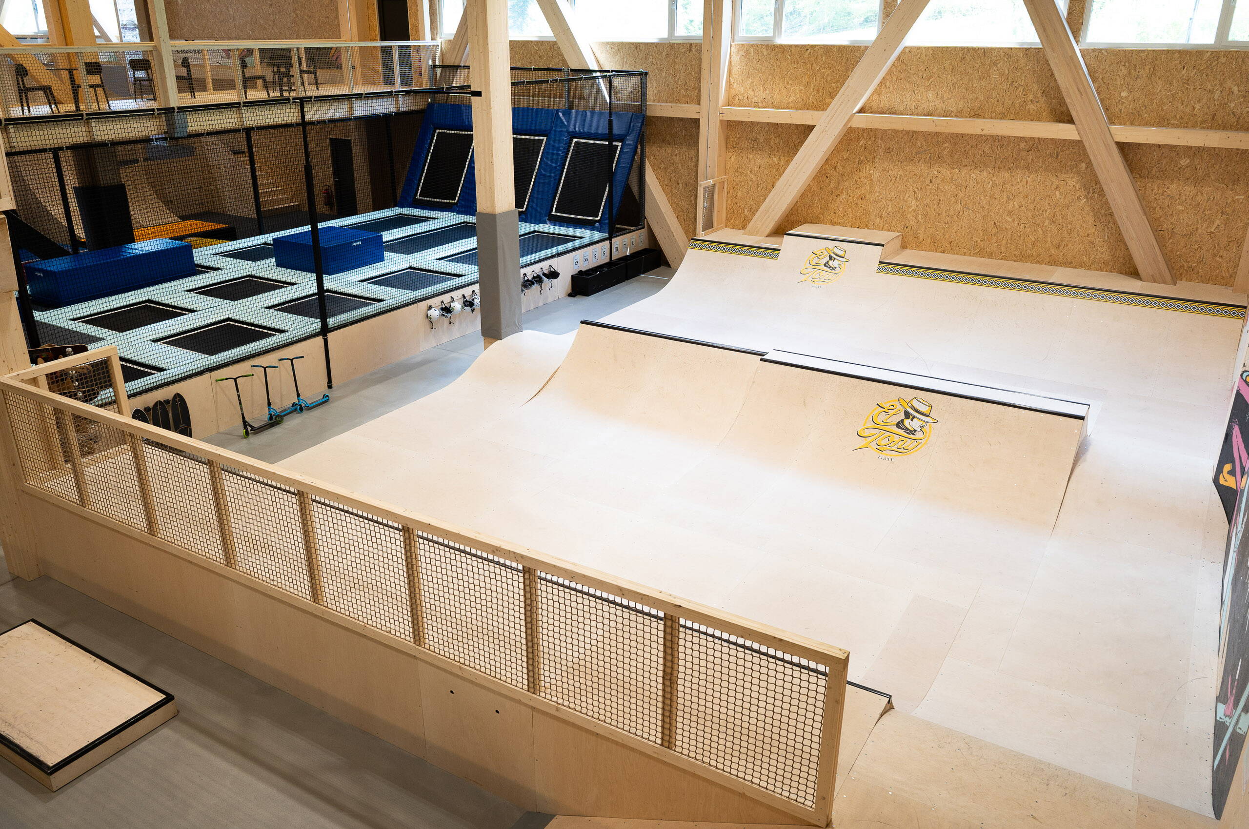 Freitzeithalle Wilderswil | Planart Grindelwald