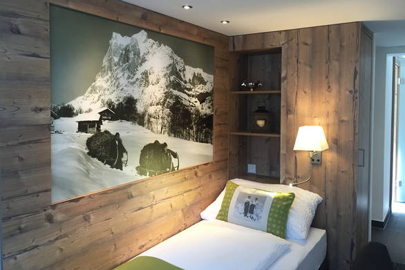 Zimmersanierung Hotel Bellevue Pinte | Planart Grindelwald