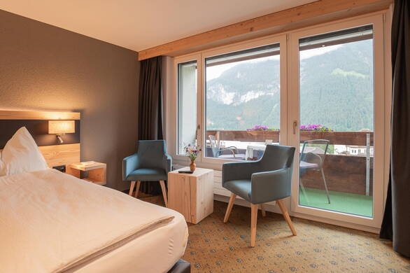 Zimmersanierung Hotel Alpina | Planart Grindelwald