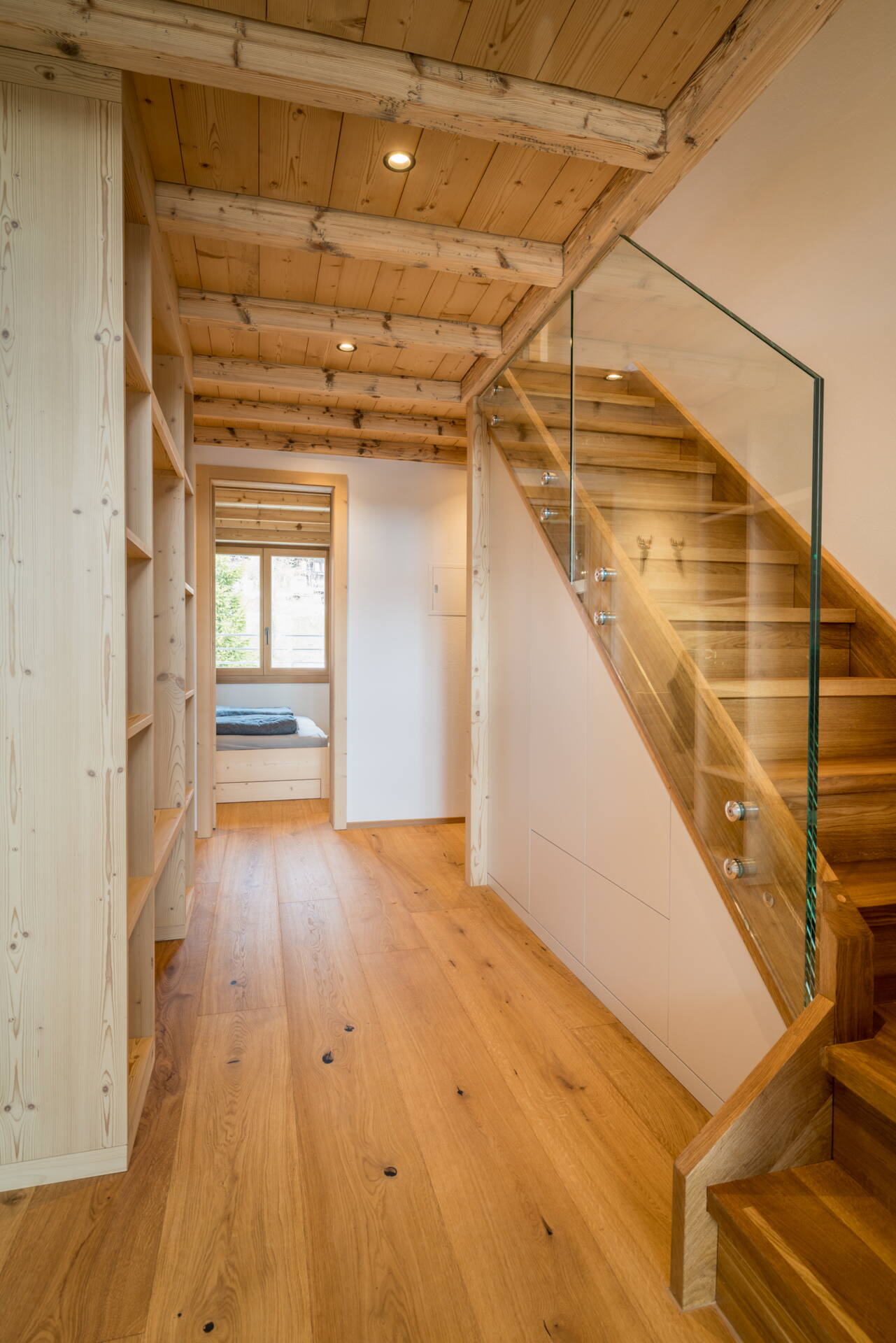 Treppengeländer aus Glas | Planart Grindelwald