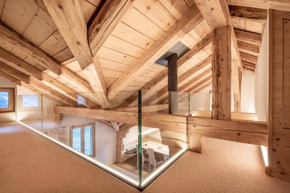 Sanierung Dachgeschoss und Fassade I Planart Grindelwald