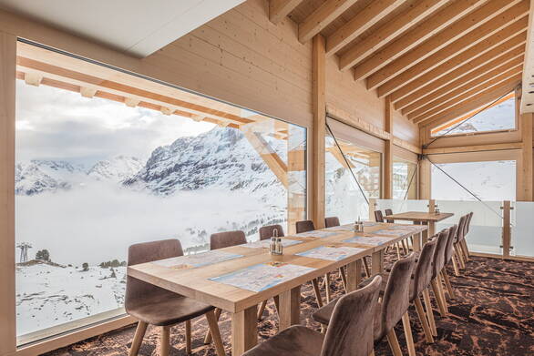 Neubau Restaurant Eigernordwand | Planart Grindelwald