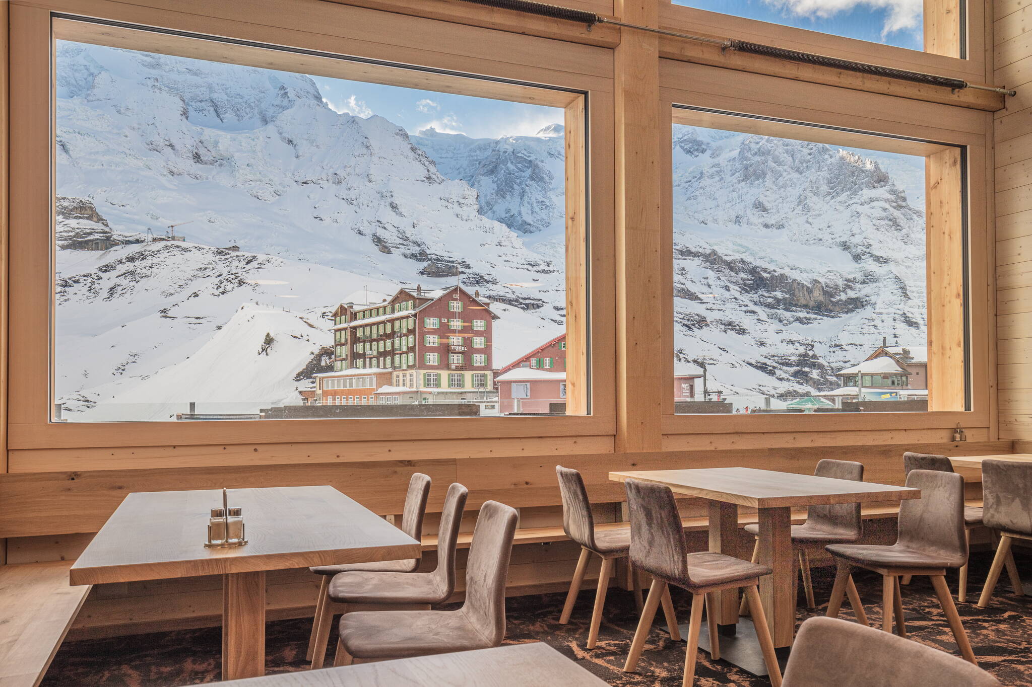 Neubau Restaurant Eigernordwand | Planart Grindelwald