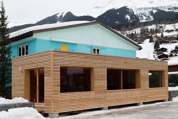 Neubau The Box Aprés Ski Bar I Planart Grindelwald