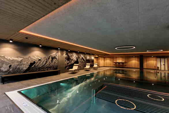 Sanierung Hallenbad Hotel Sunstar | Planart Grindelwald
