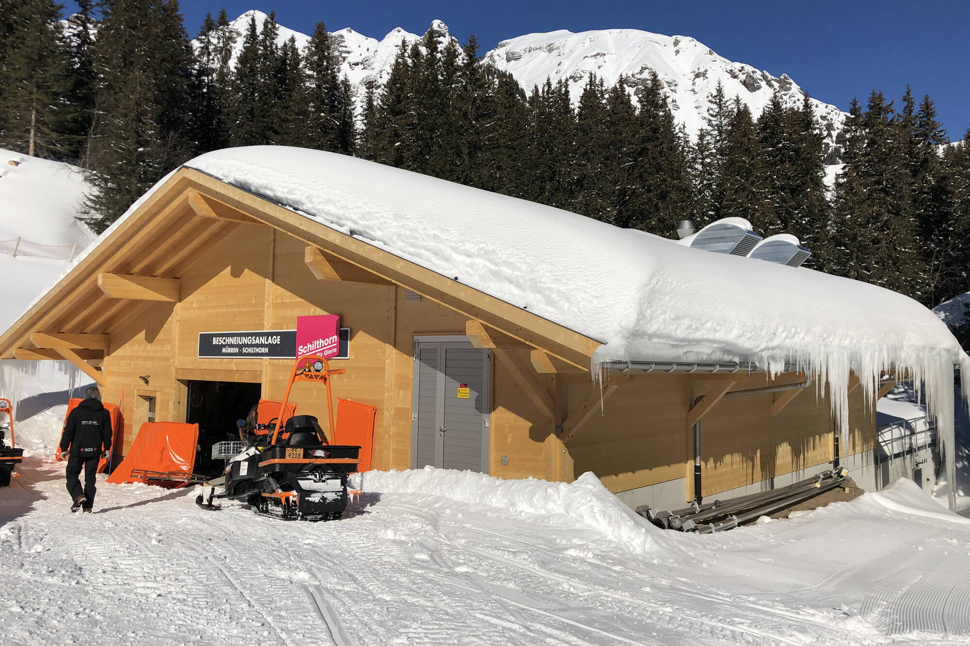 Beschneiungsanlage Mürren | Planart Grindelwald